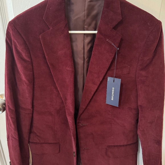 Stafford Other - Men’s Red Corduroy Blazer | Stafford (36R - Classic Fit)